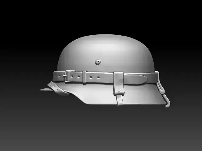 helmet wwii 3D print model