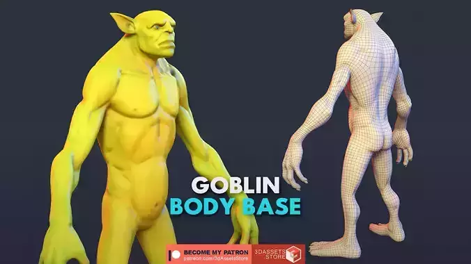 Character - Goblin Body Base
