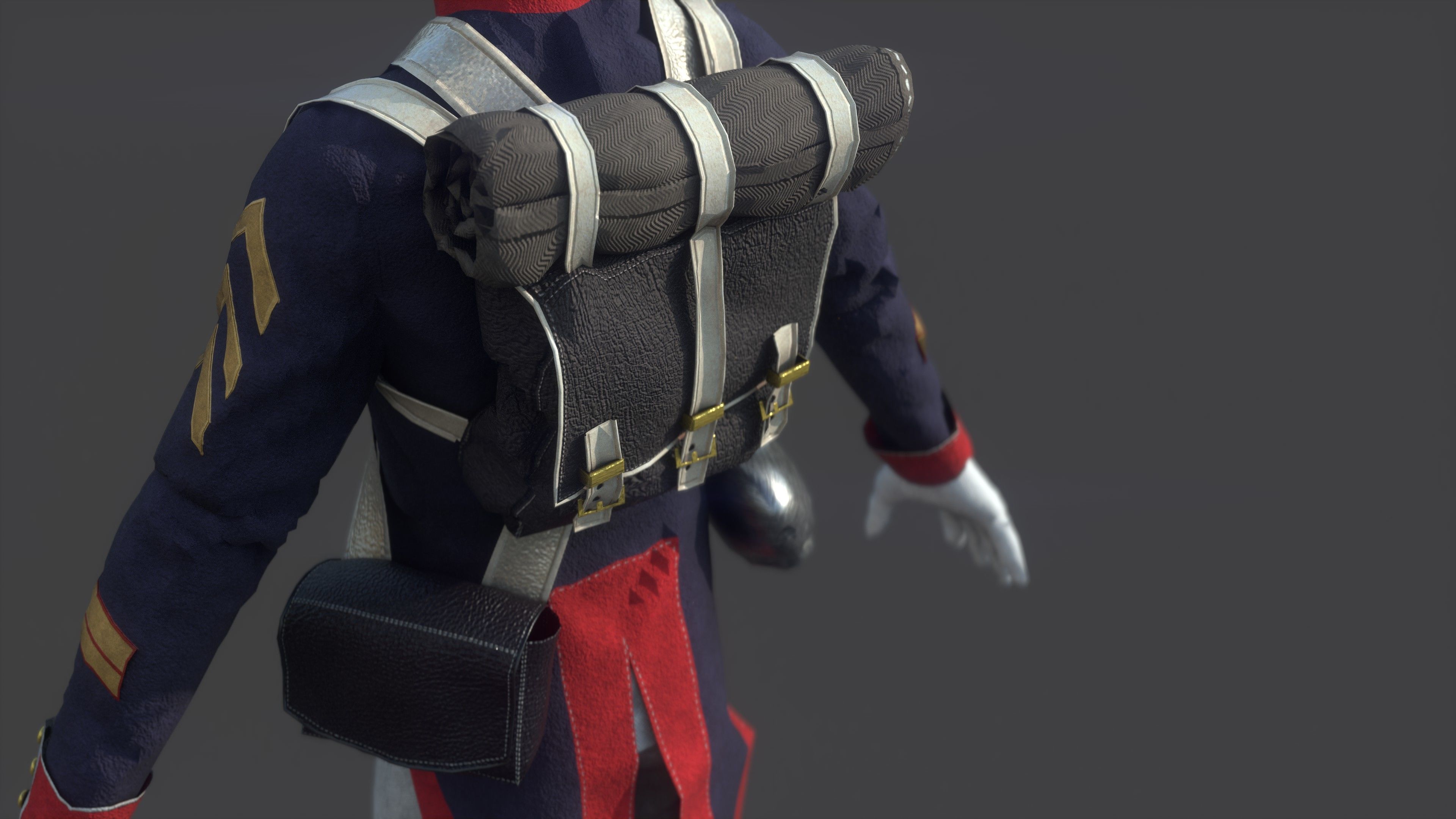 SOLDIER FRENCH 3D model_5