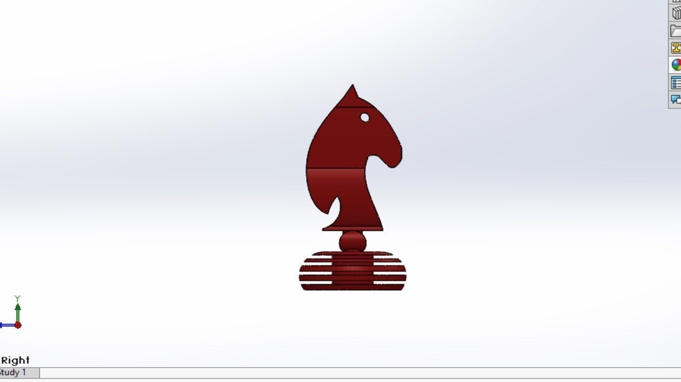 chess for 3d printing 3D print model_2