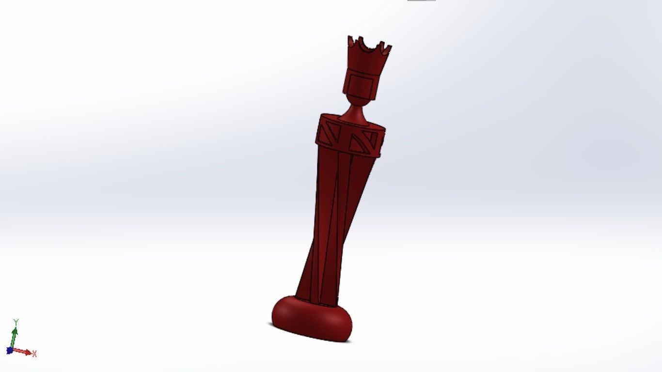 chess for 3d printing 3D print model_3
