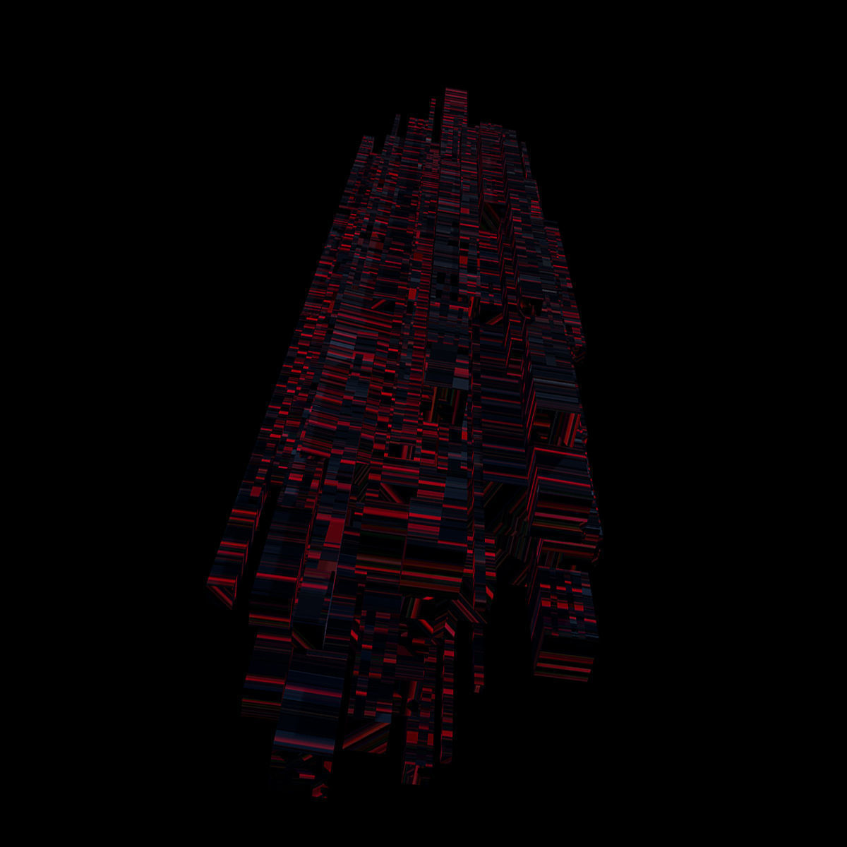 Sci fi Skyscrapers 3D Model Collection_11