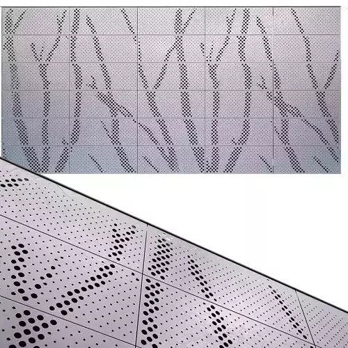 perforated metal panel N22