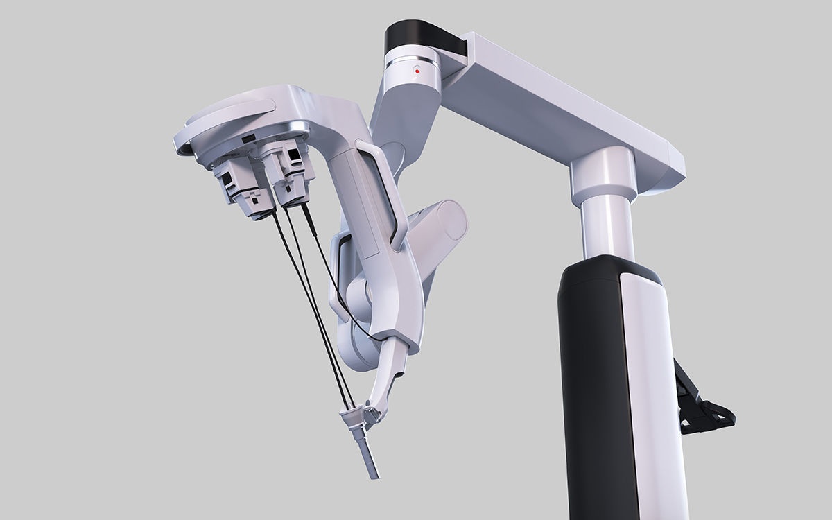 Surgical Robotic System da Vinci SP 3D model_6