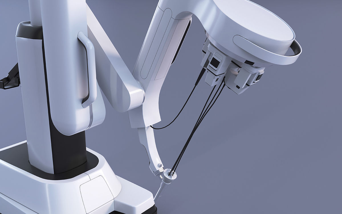 Surgical Robotic System da Vinci SP 3D model_5