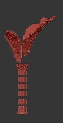 Modular Damaged Arches 3D print model