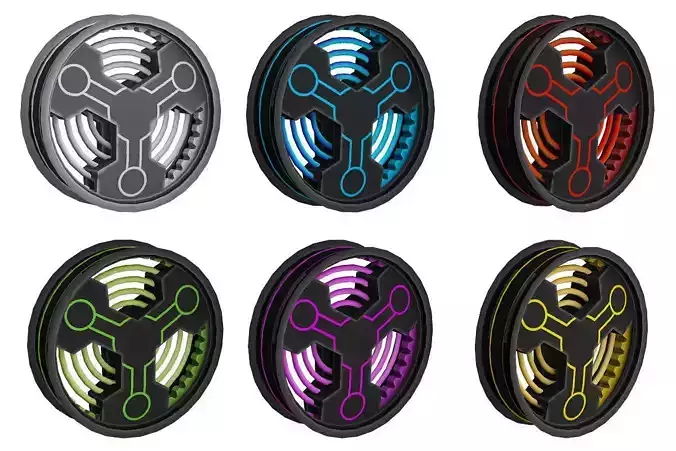 Laser Block Gate Sci Fi 3d model Low-poly 3D model Laser Block Gate Sci Fi 3d model Low-poly 3D model