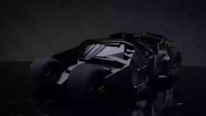 Batmobile - Tumbler - The Dark Knight Trilogy 3D model