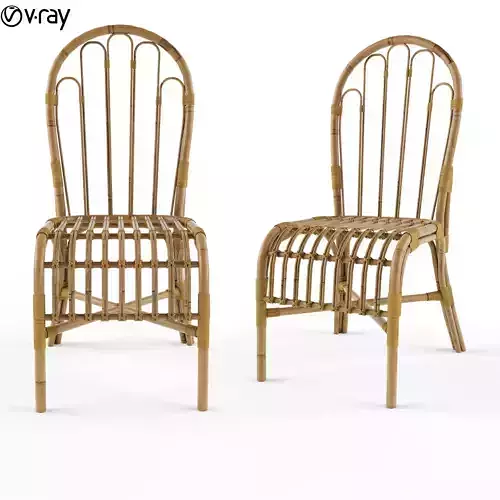 natural rattan bamboo chairs 2
