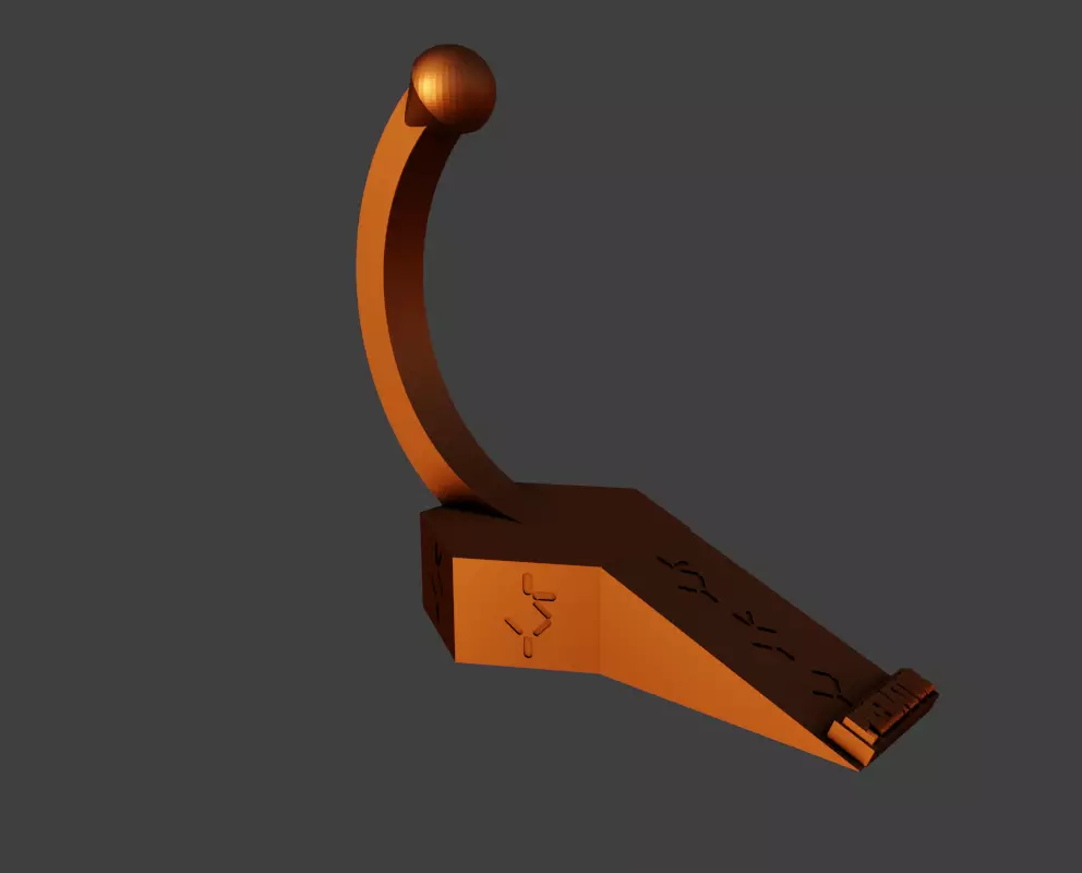 Universal Predator Mask Stand 3D print model_0