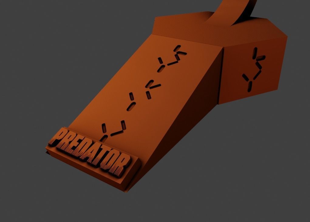 Universal Predator Mask Stand 3D print model_1