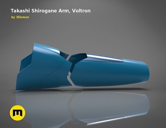 Takashi  Shirogane Arm from Voltron 3D print model
