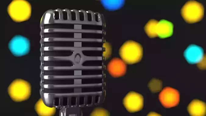 vintage Studio microphone