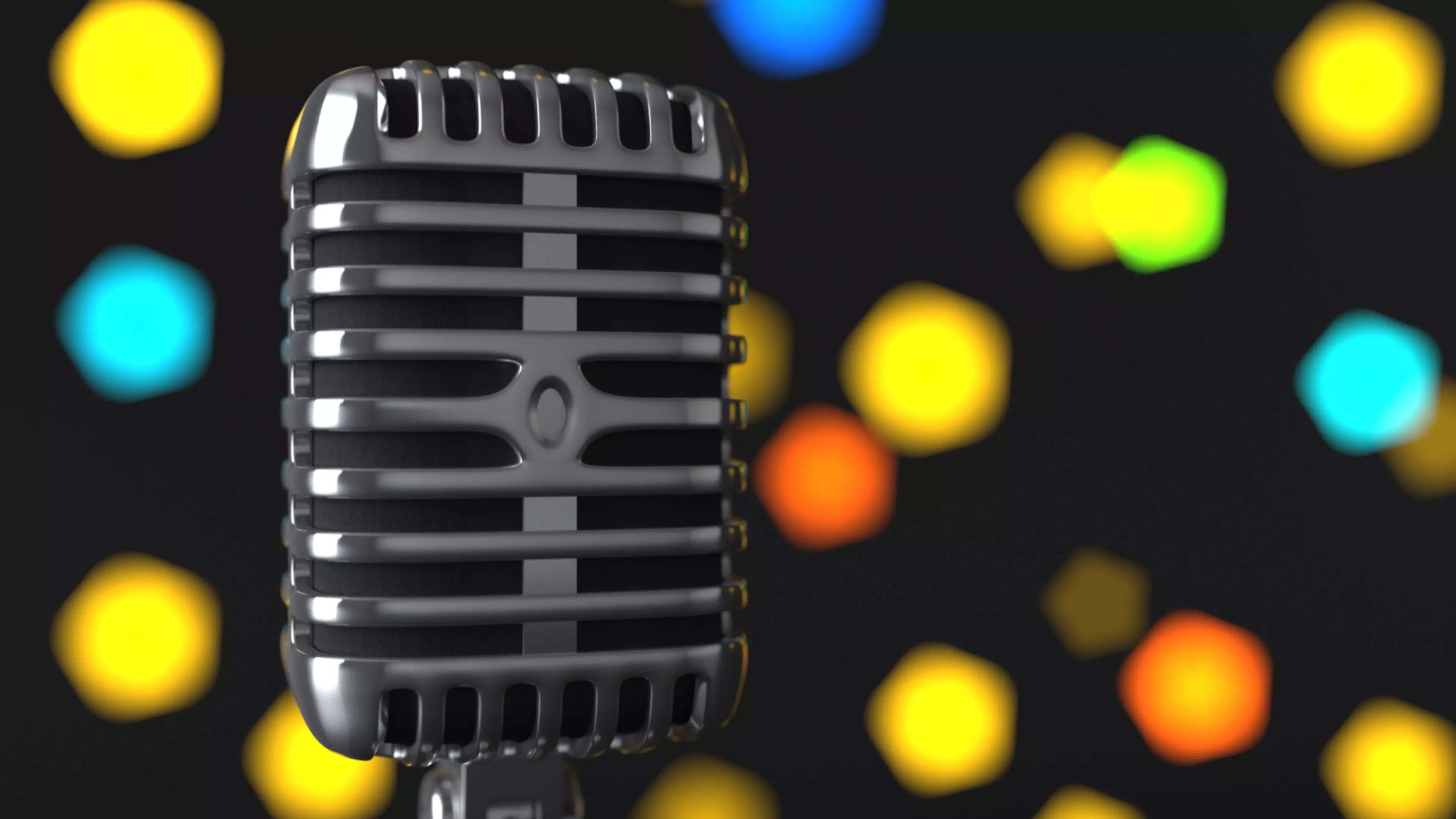 vintage Studio microphone 3D model