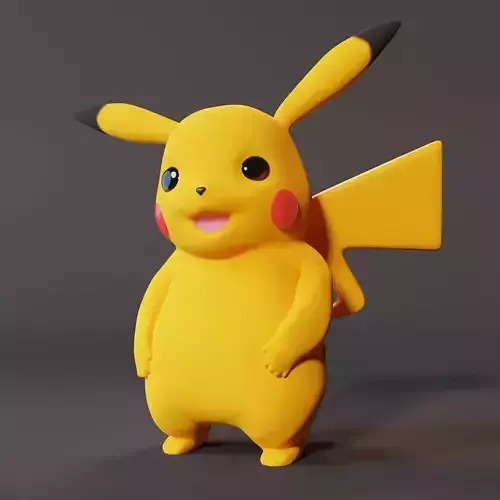 Pikachu Pokemon 3D printing