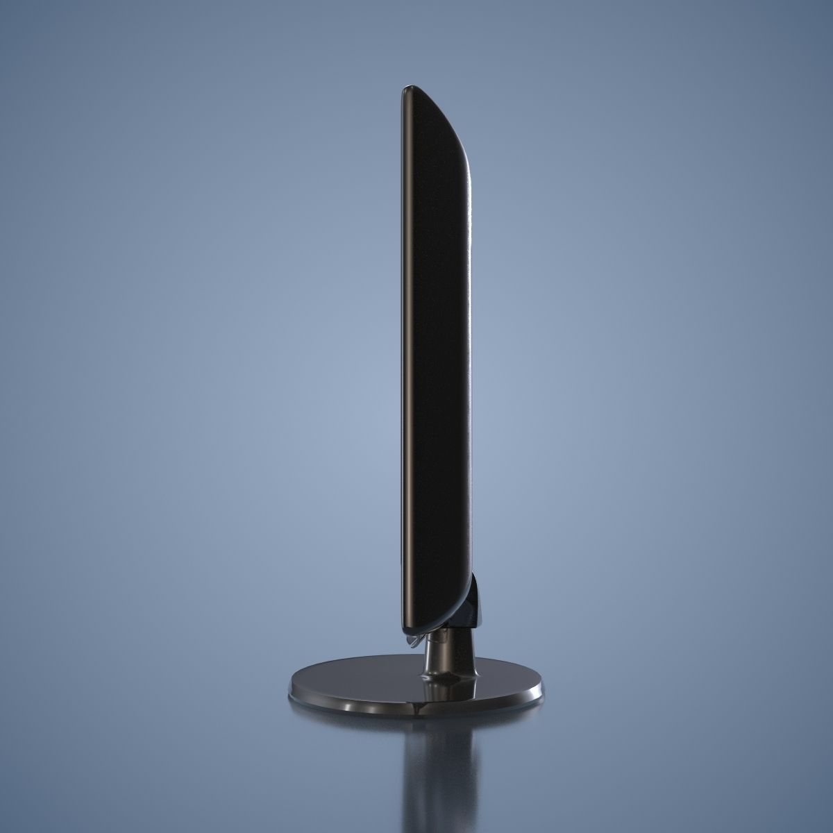 LCD TV Samsung 3D model_4