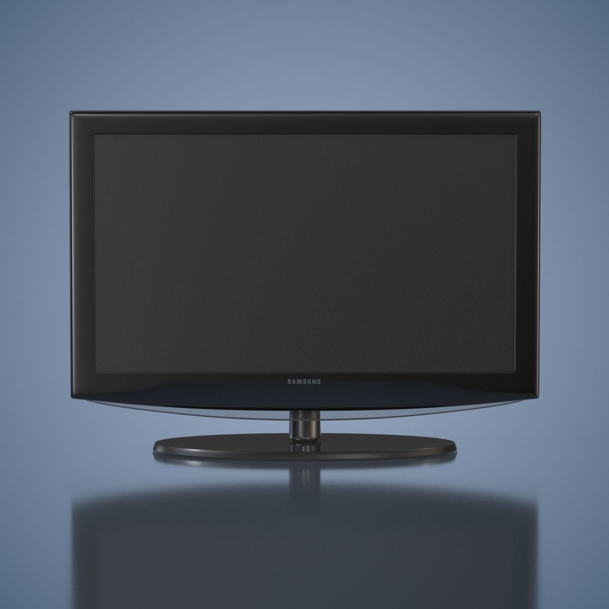 LCD TV Samsung 3D model_2