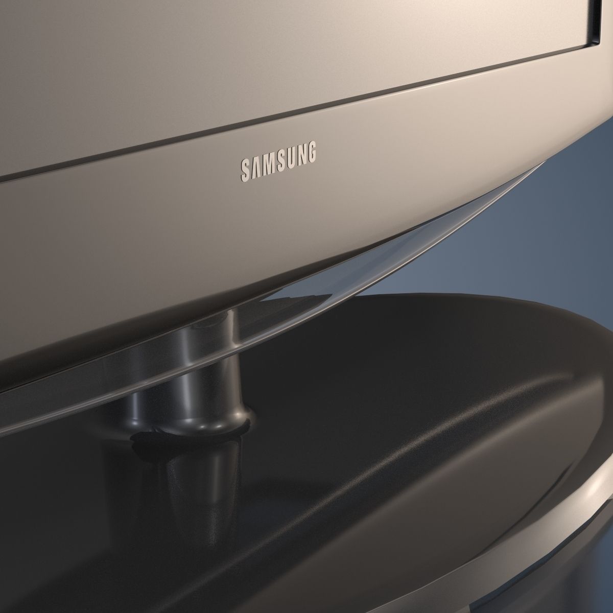 LCD TV Samsung 3D model_5