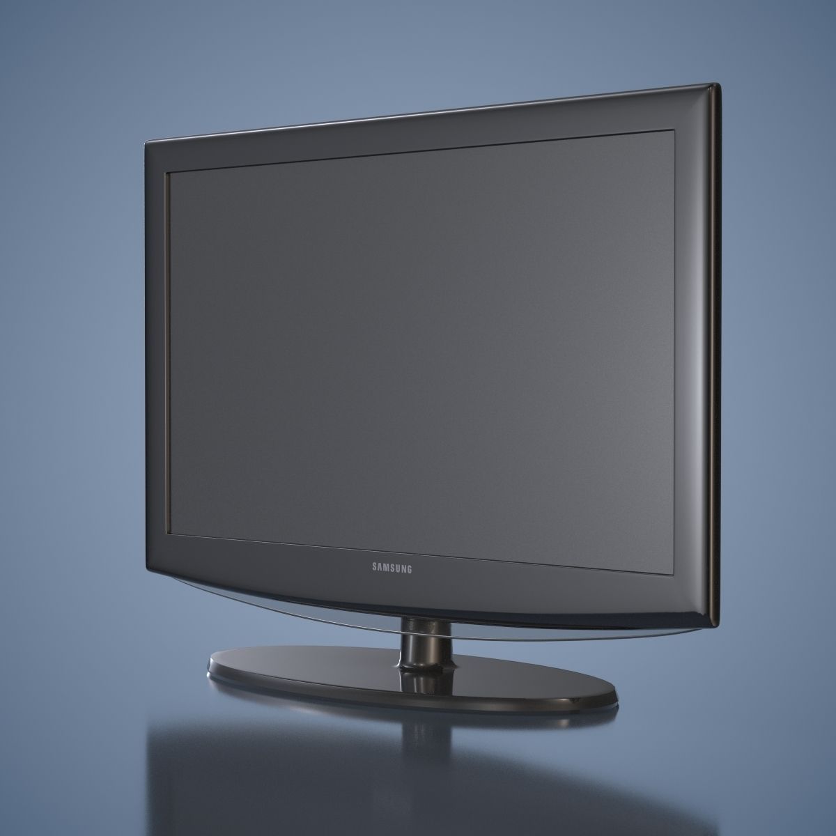 LCD TV Samsung 3D model_1