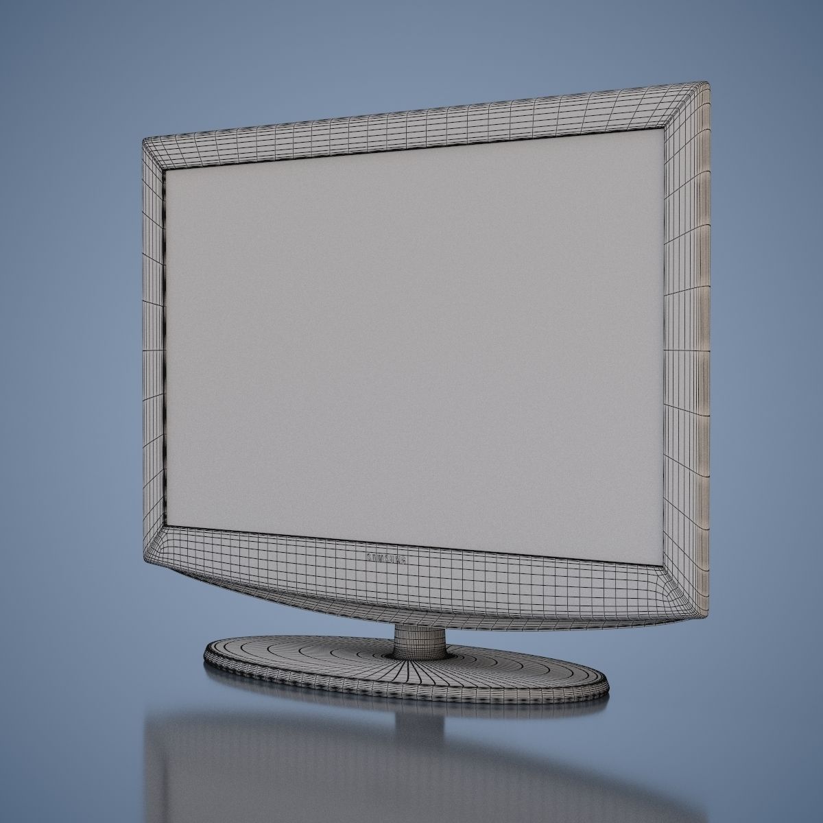 LCD TV Samsung 3D model_6