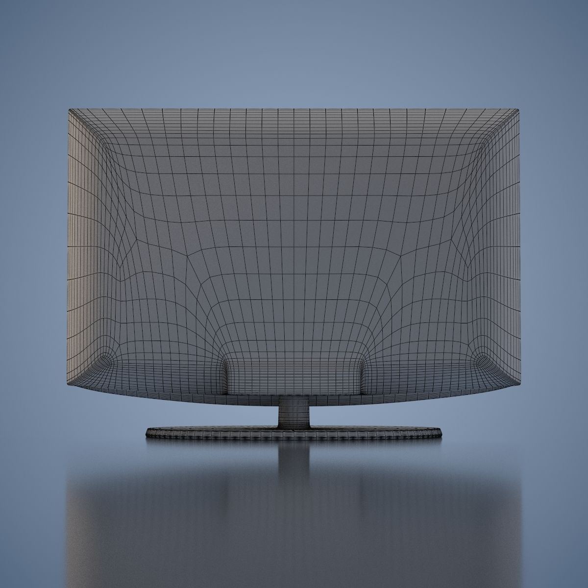 LCD TV Samsung 3D model_7