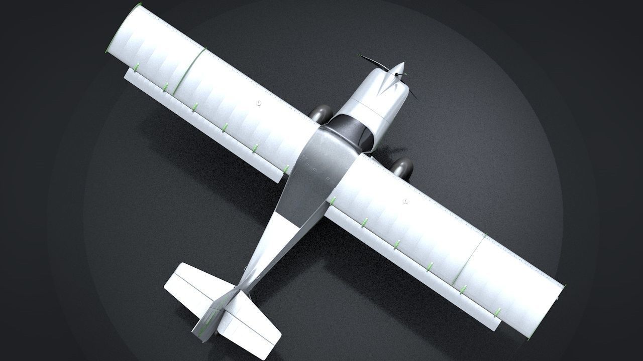 Kit Fox S7 STI Titan C4D Rigged 3D model_10