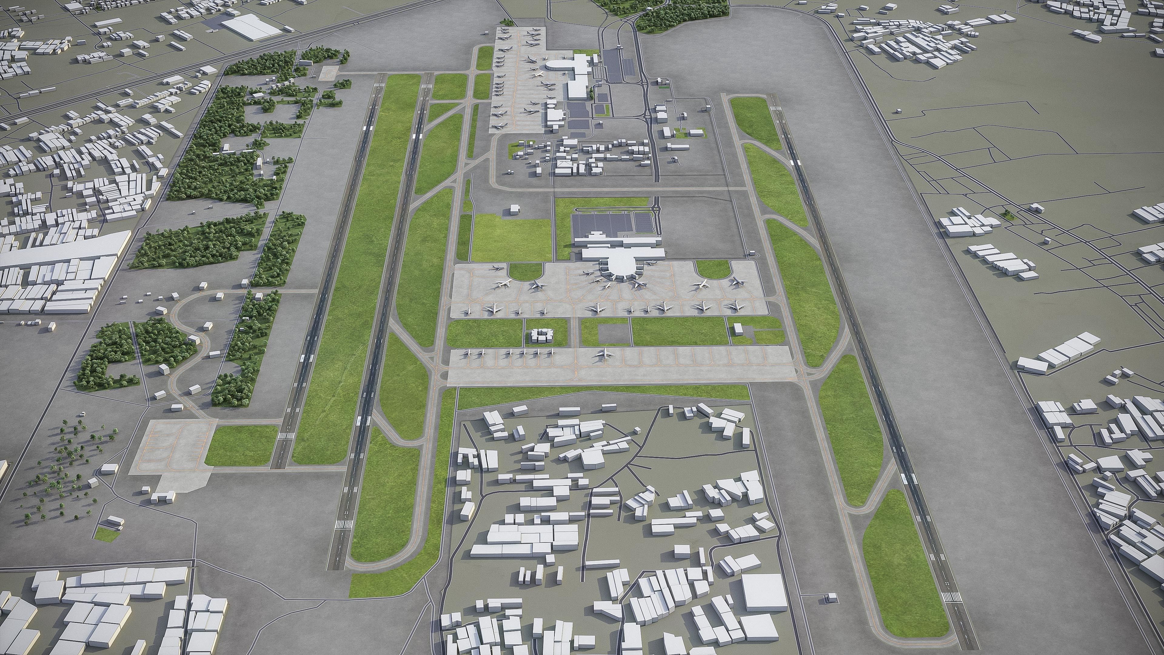 Antalya Low-poly 3D model_15