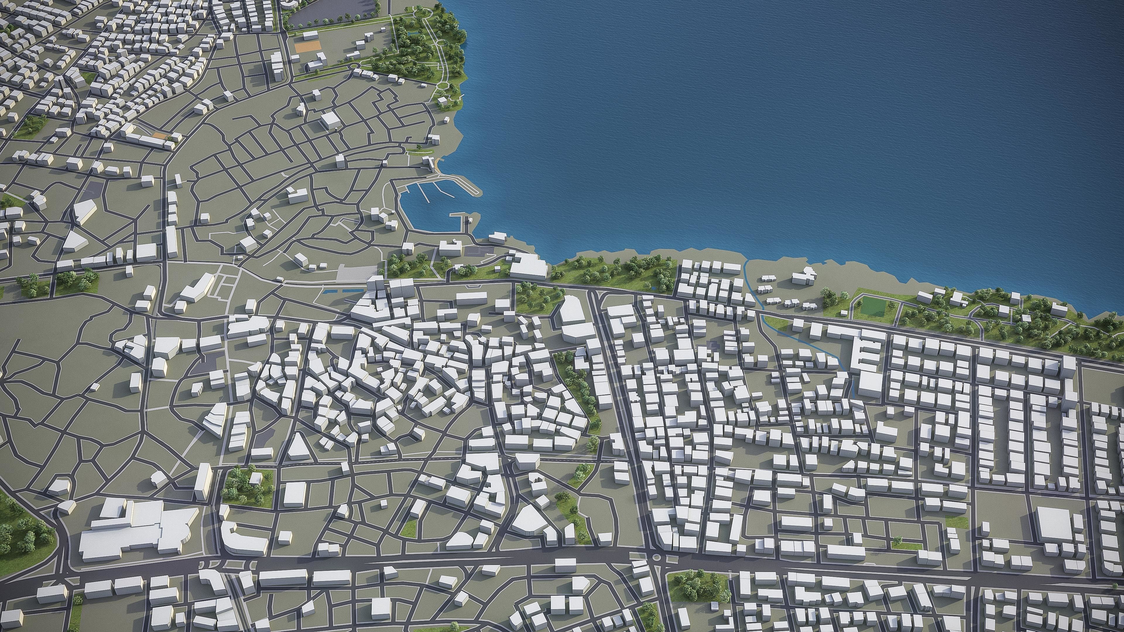 Antalya Low-poly 3D model_2