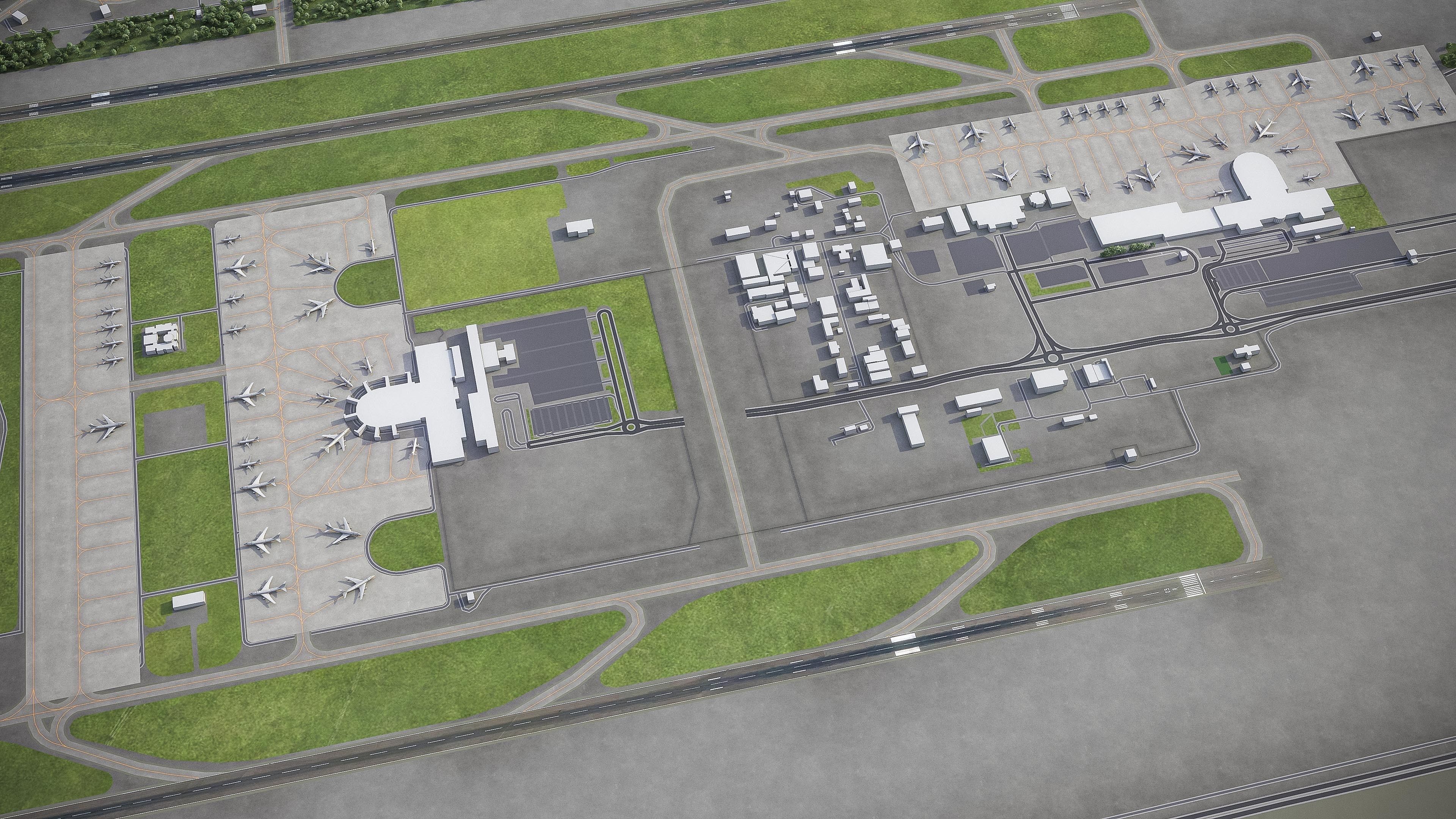 Antalya Low-poly 3D model_14