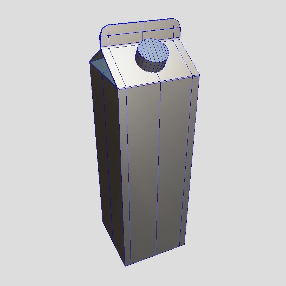 Banana Juice 3D model_1