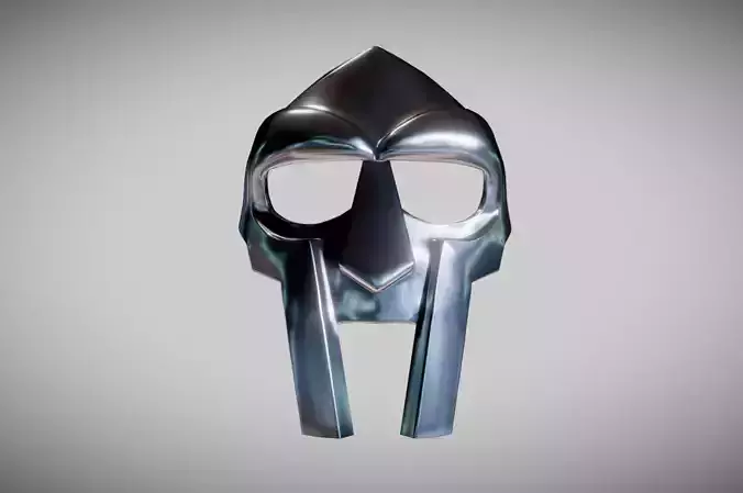 MF Doom Mask Low-poly 3D model
