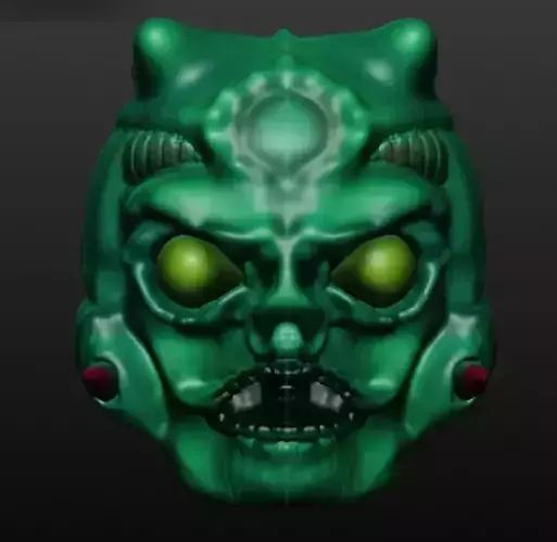 Monster Head 1 3D print model