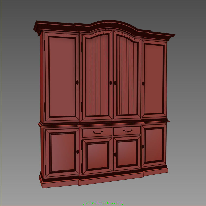 Buffet Simex 3D model_5