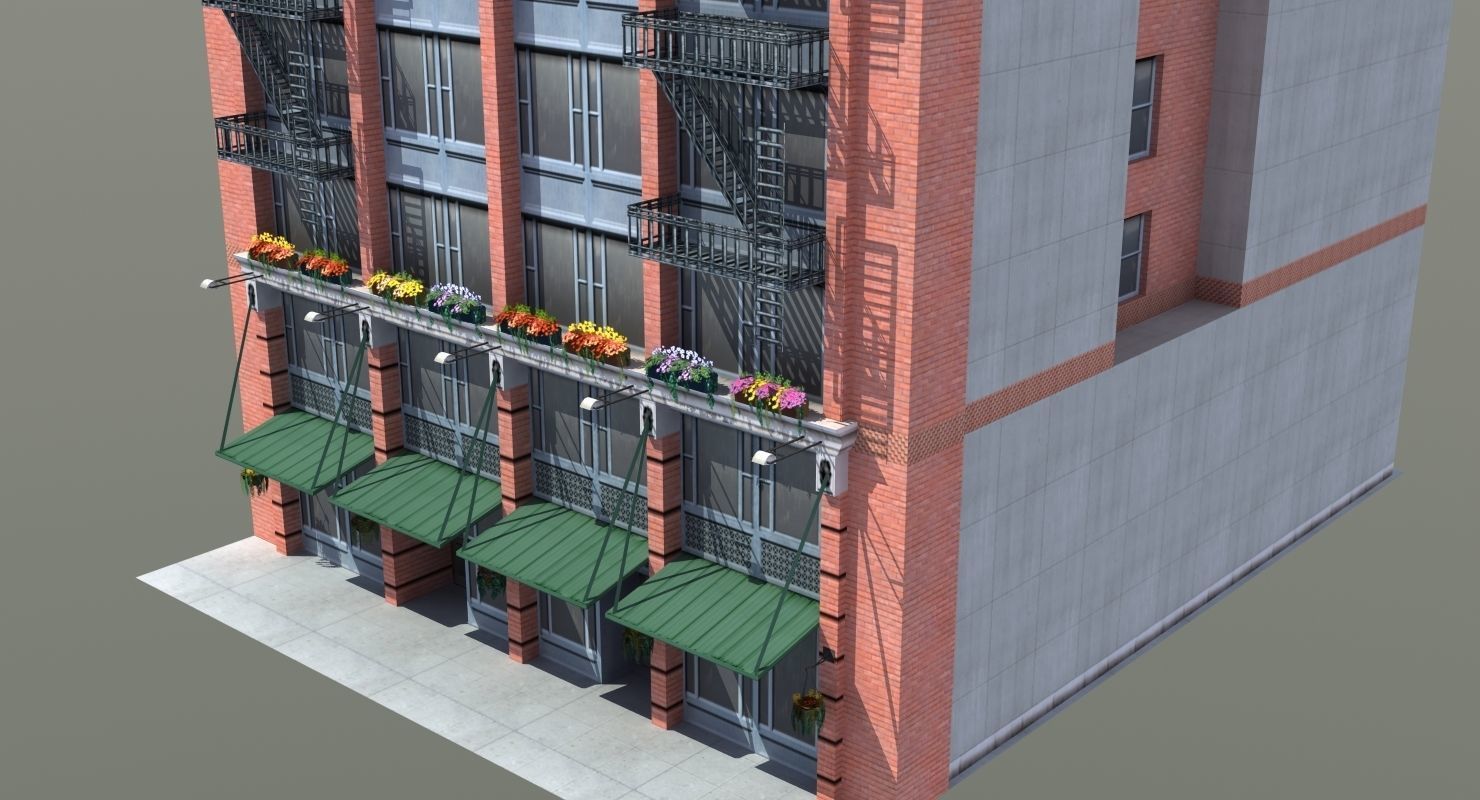 Downtown Office Apartment 3D model_6