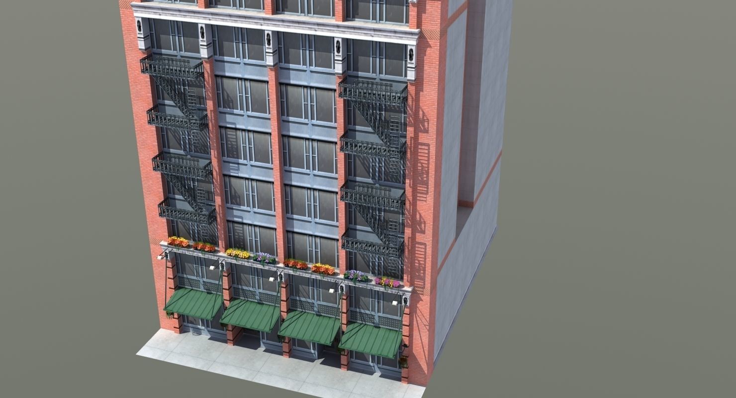 Downtown Office Apartment 3D model_10