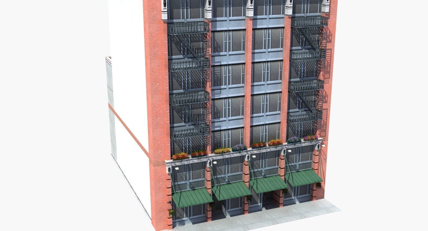 Downtown Office Apartment 3D model_12