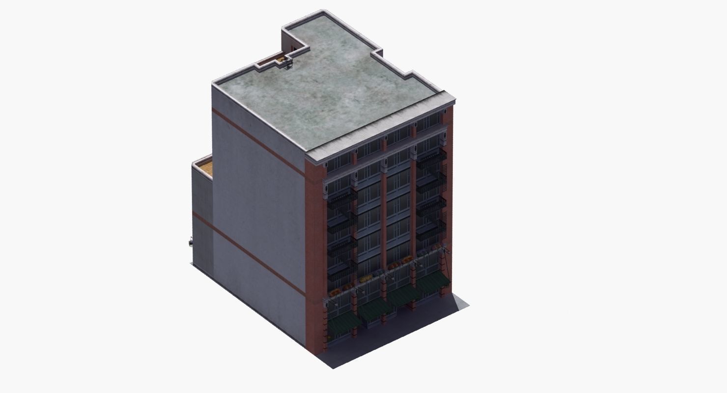 Downtown Office Apartment 3D model_35