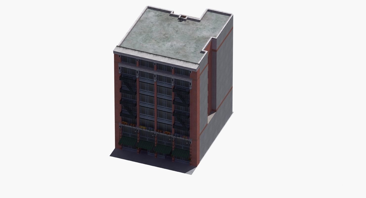 Downtown Office Apartment 3D model_47