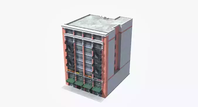 Downtown Office Apartment 3D model