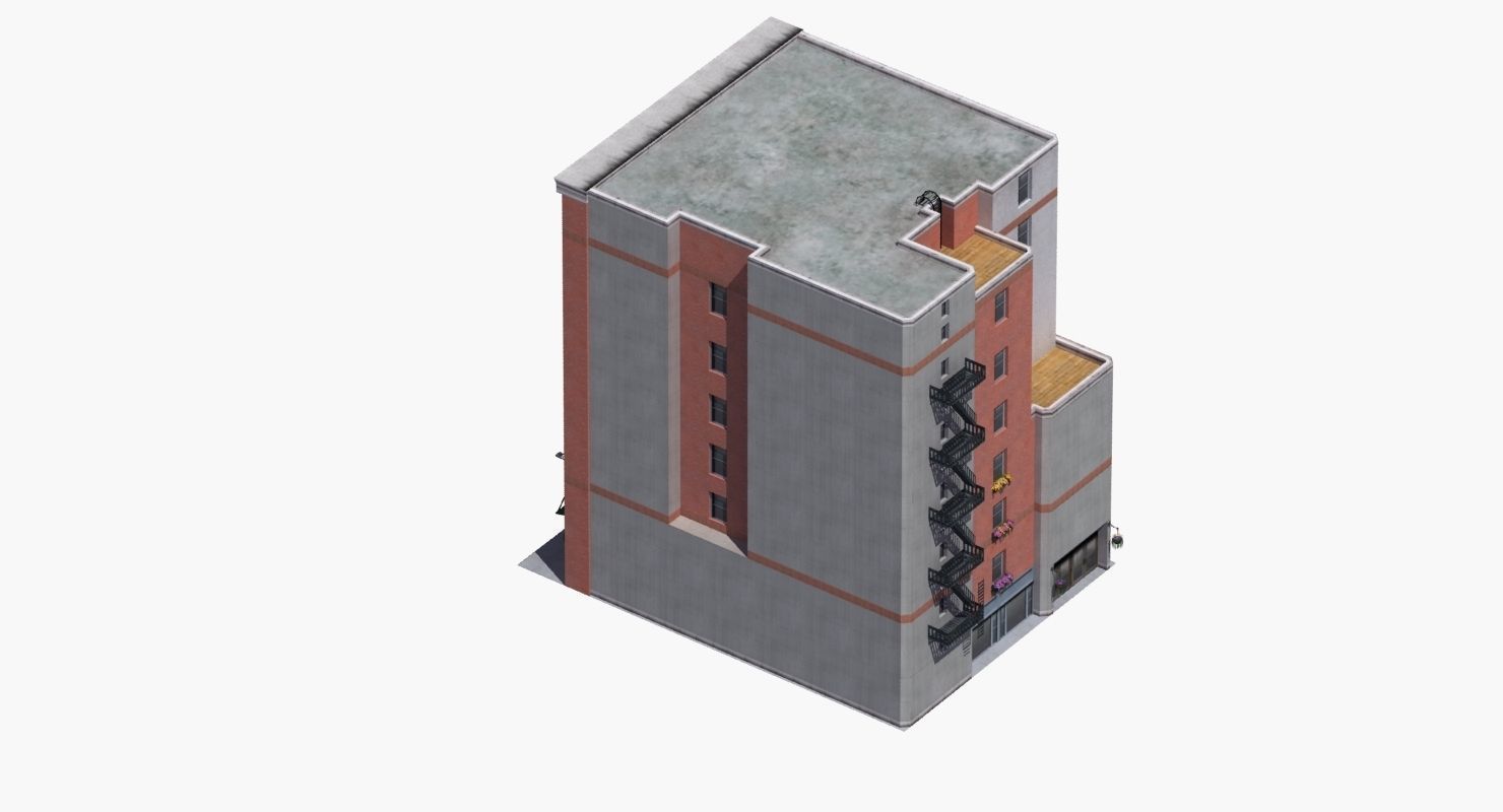 Downtown Office Apartment 3D model_42