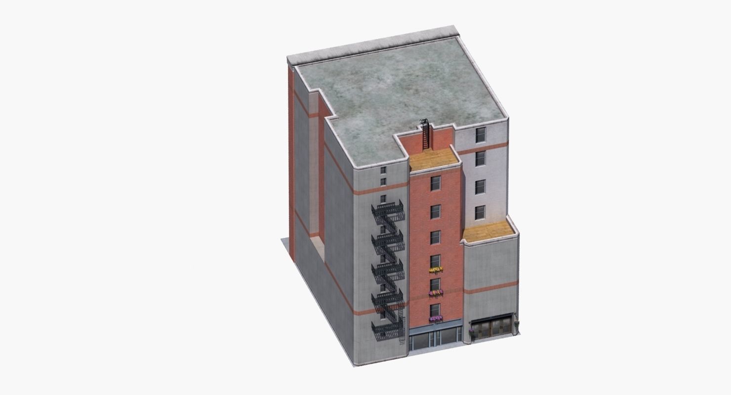 Downtown Office Apartment 3D model_43