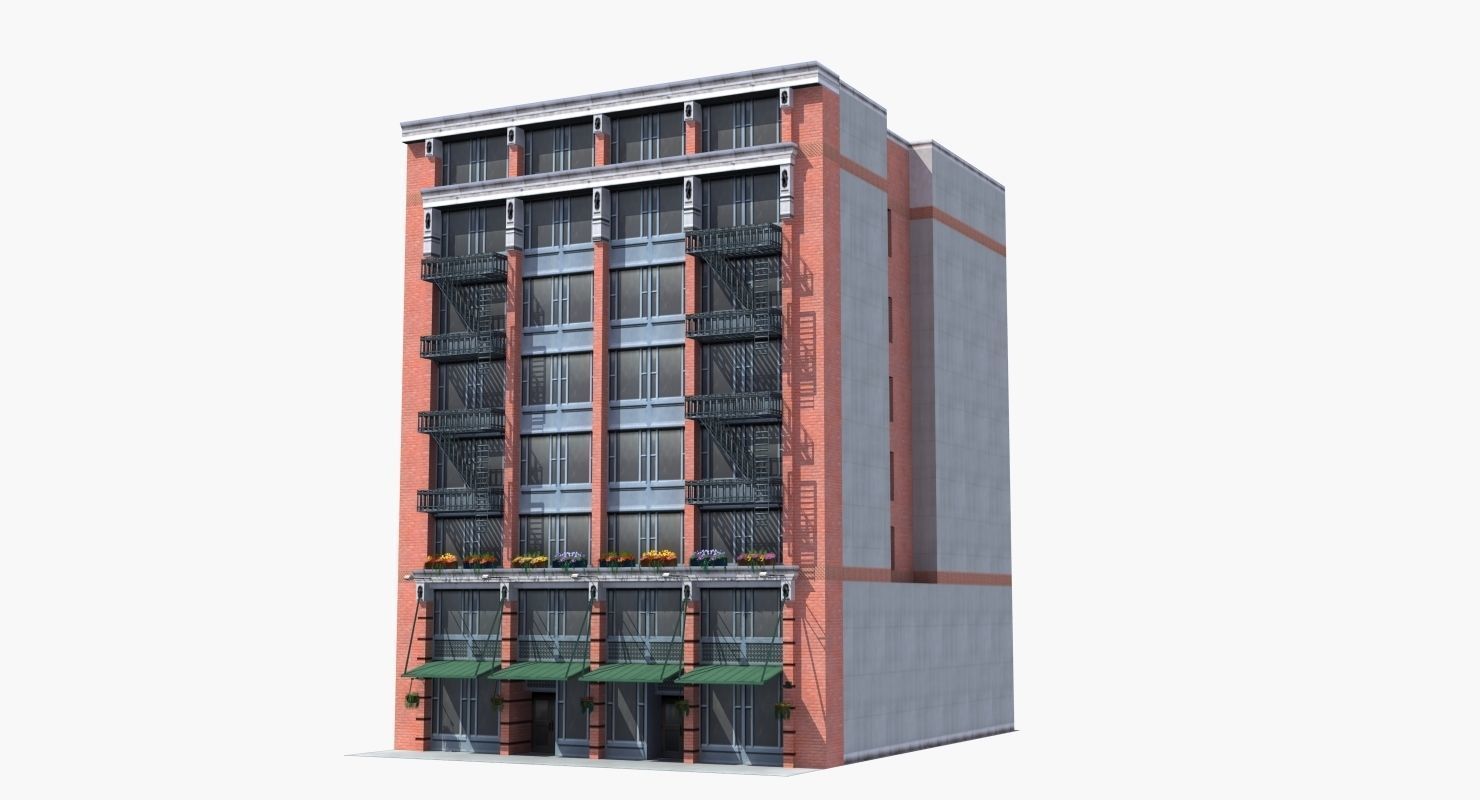 Downtown Office Apartment 3D model_24
