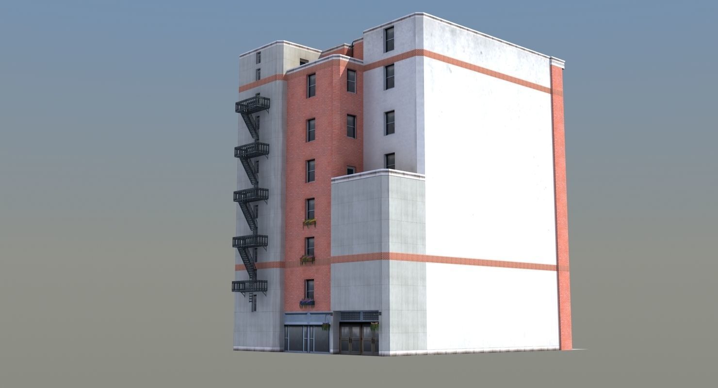 Downtown Office Apartment 3D model_2