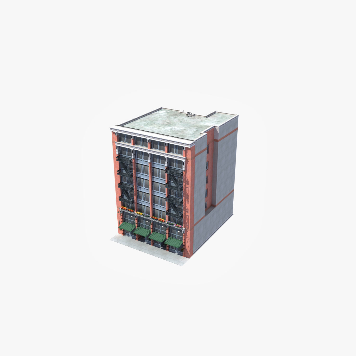 Downtown Office Apartment 3D model_27