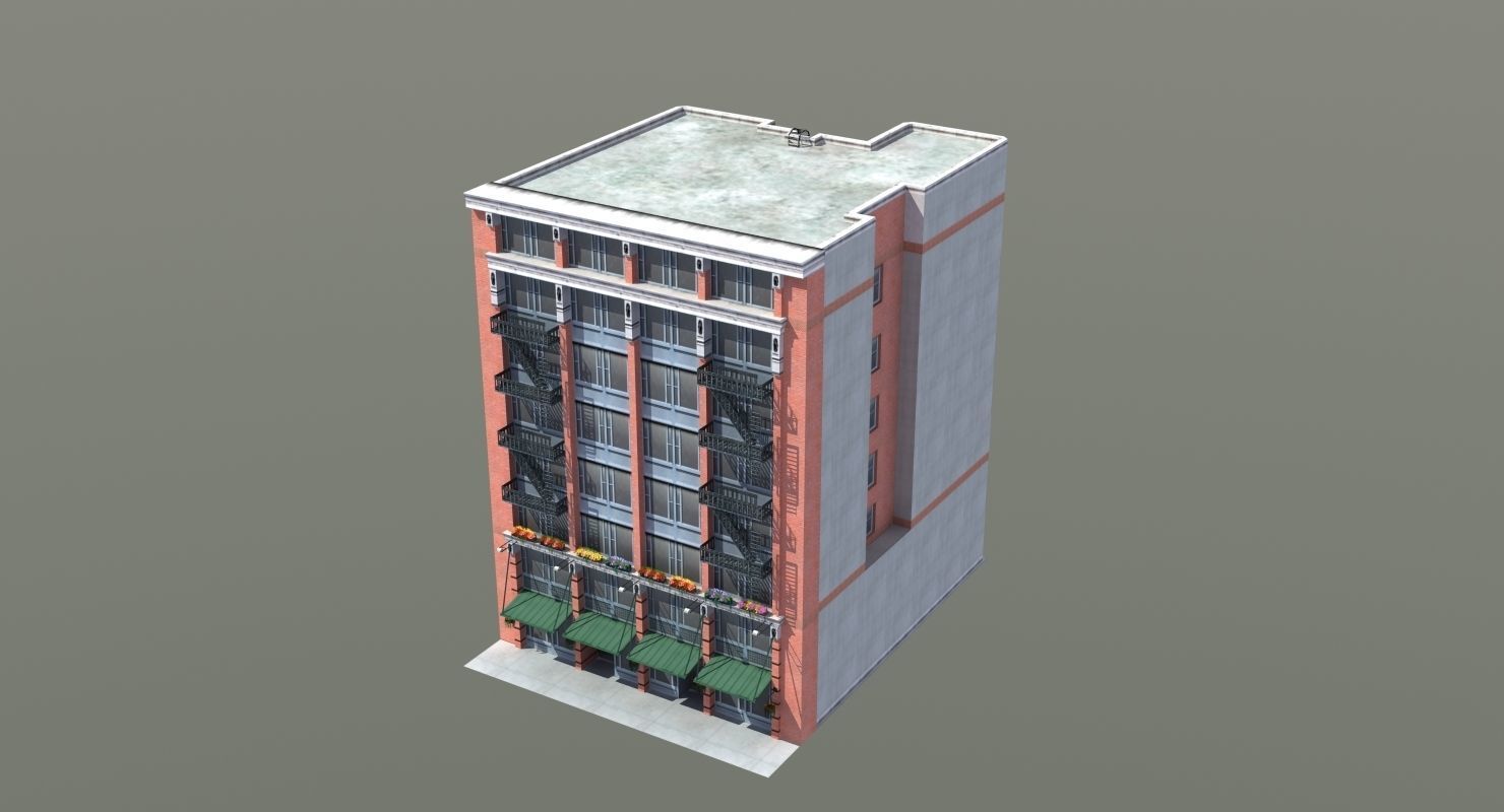 Downtown Office Apartment 3D model_7