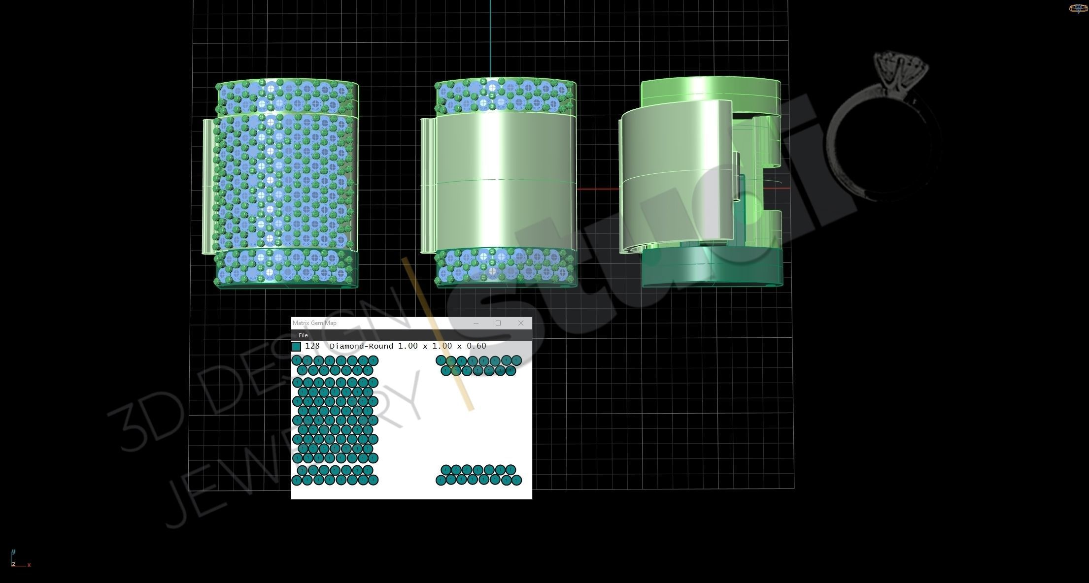 Chain lock clasp  for Cuban Link size 2 3d model 3D print model_4