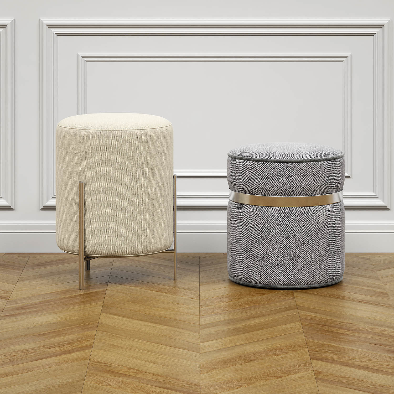 My Imagination poufs 3D model_2
