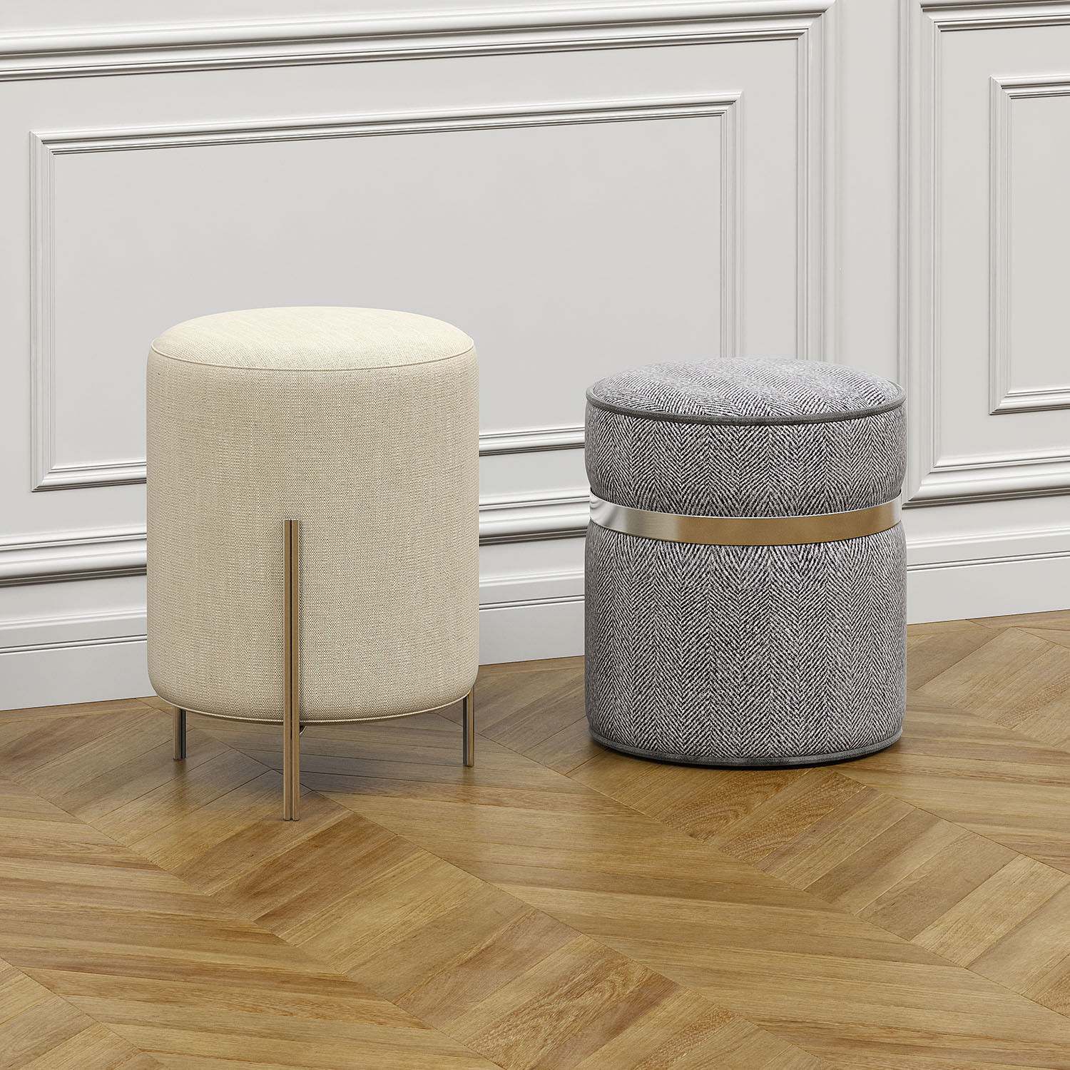 My Imagination poufs 3D model_1