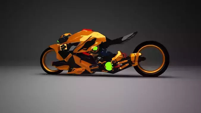 Motorcycle concept modern design version 