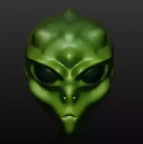 Monster Head 2 3D model